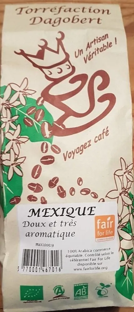 Café Mexique doux et très aromatique
