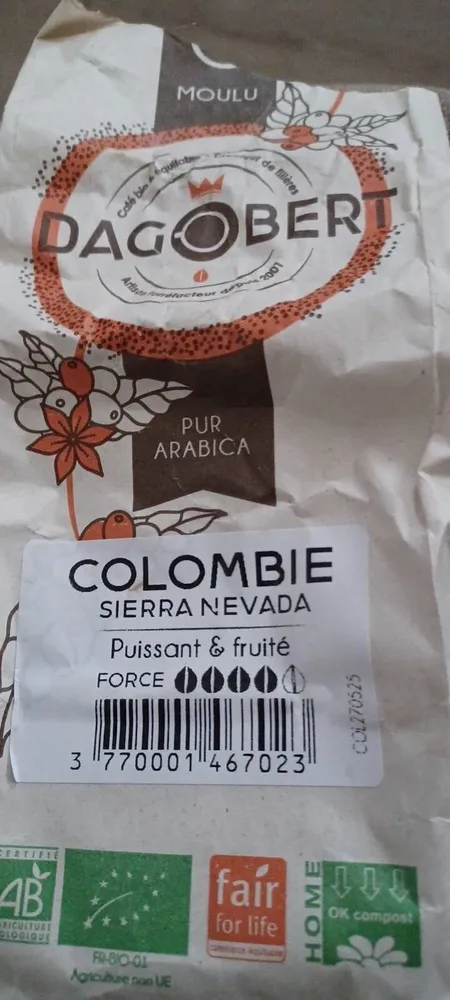 Café Colombie Corsé et fruité