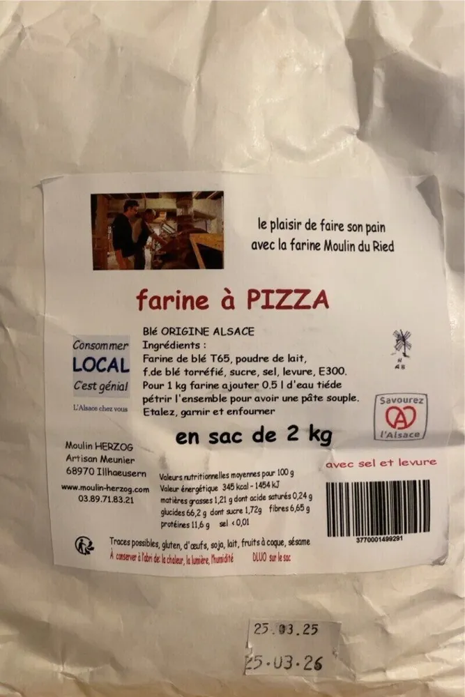 Farine à pizza