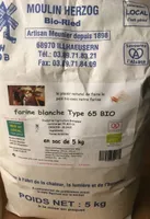 Farine blanche type 65 bio