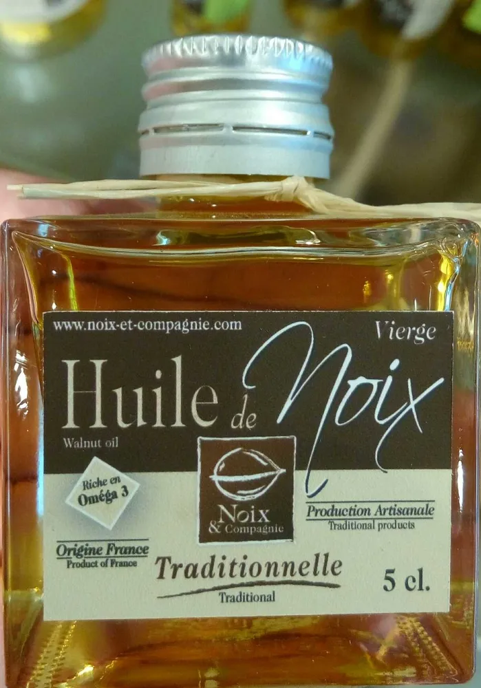 Huile de Noix Traditionnelle Vierge