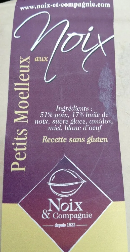 Petits moelleux aux noix
