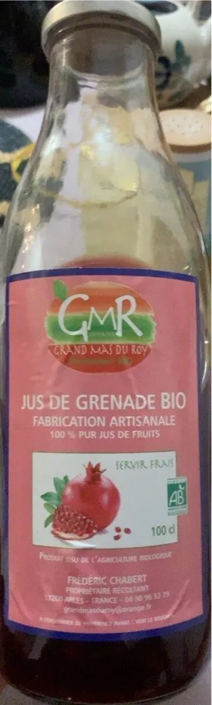 JUS DE GRENADE BIO