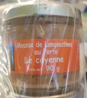 mousse de langoustines au porto le cayenne