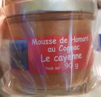 mousse de homard au cognac le cayenne