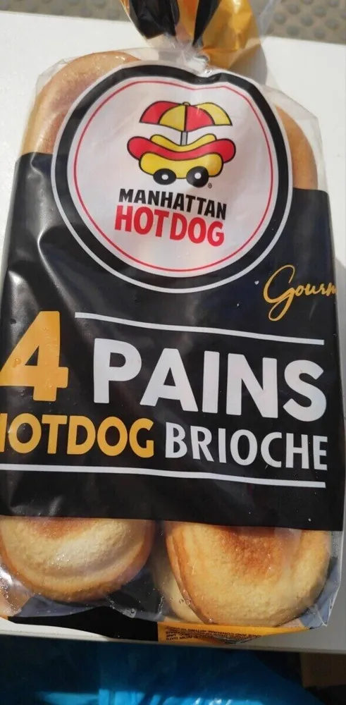4 pains hotdog brioche