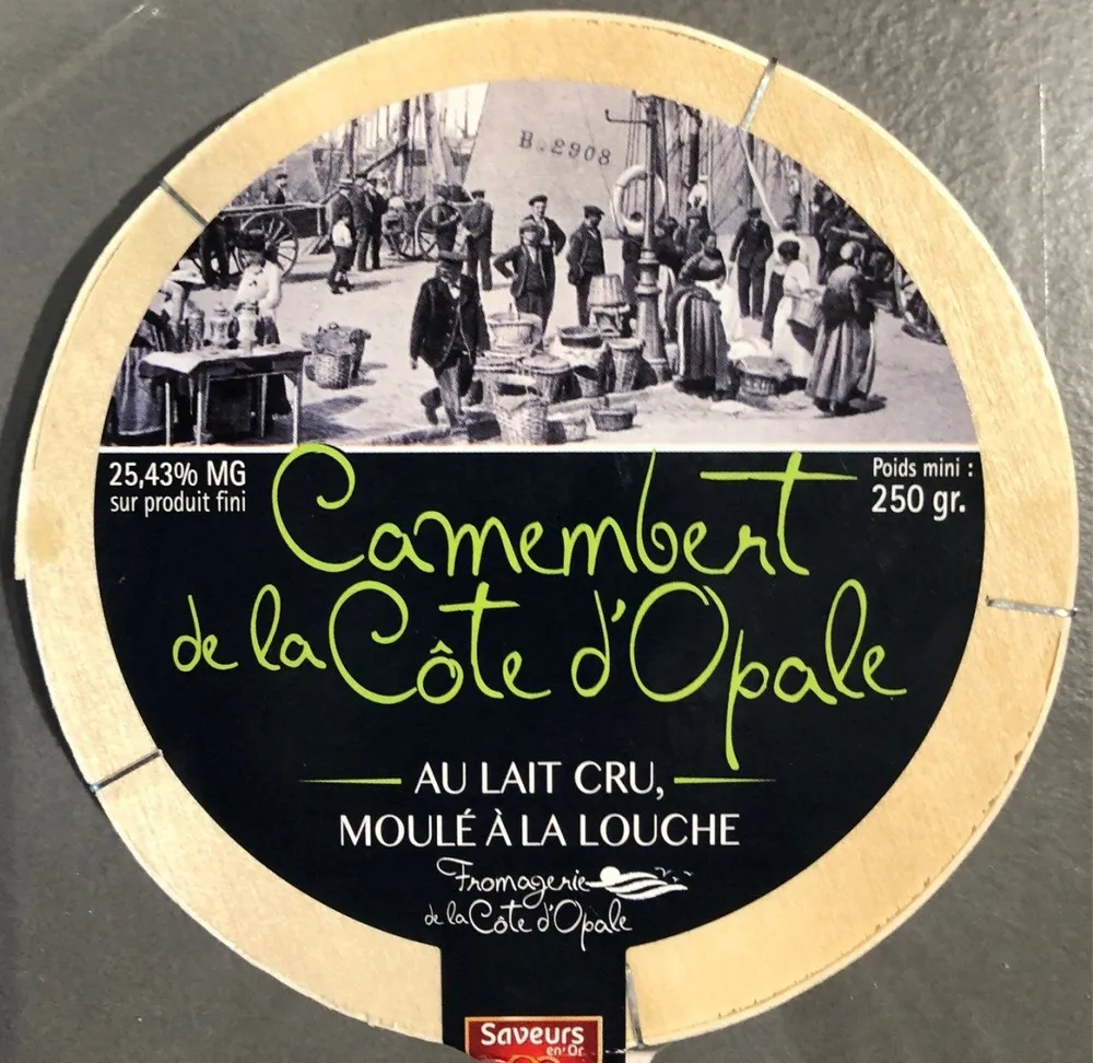 Camembert de la côte d'Opale
