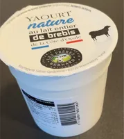Yaourt nature au lait de brebis de la cote d’opale