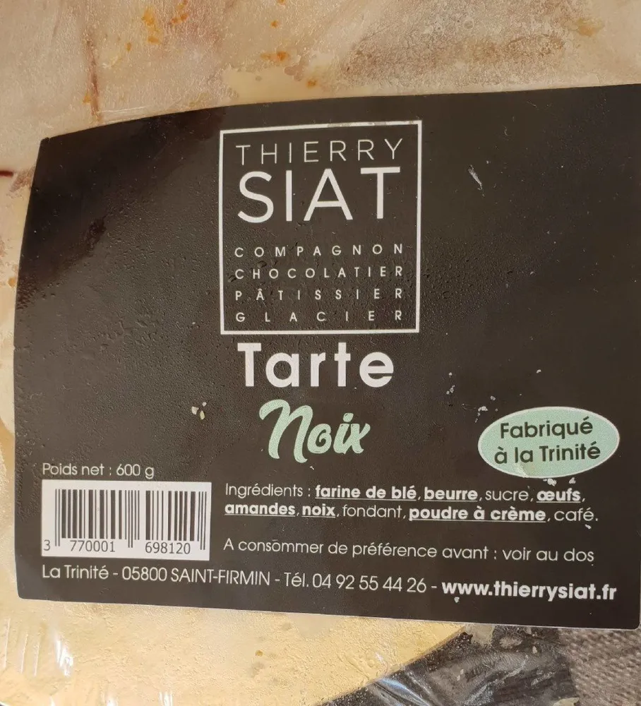 Tarte aux noix