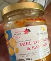 Miel d’acacia et safran