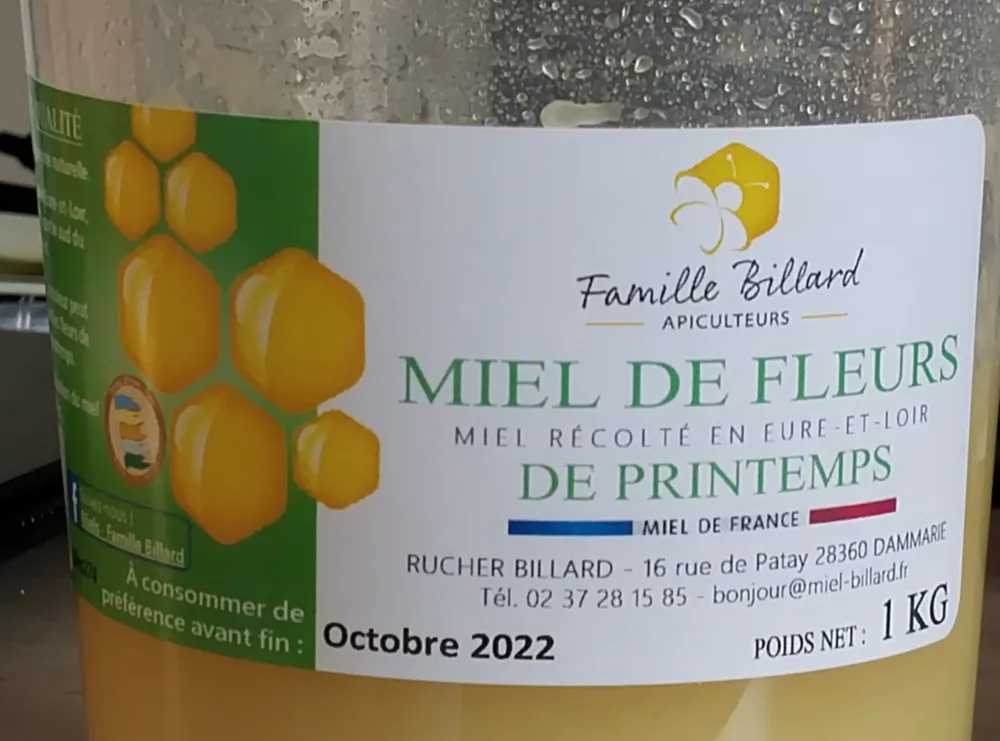 Miel de fleurs de Printemps