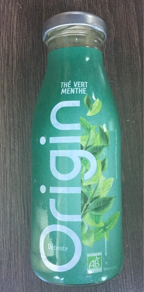 Boisson Naturelle Au Thé Vert & à La Menthe Bio - Origin