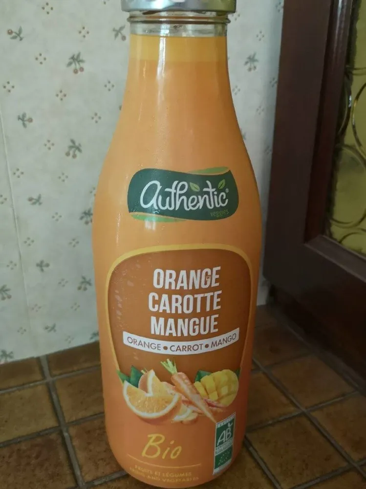 Orange carotte mangue