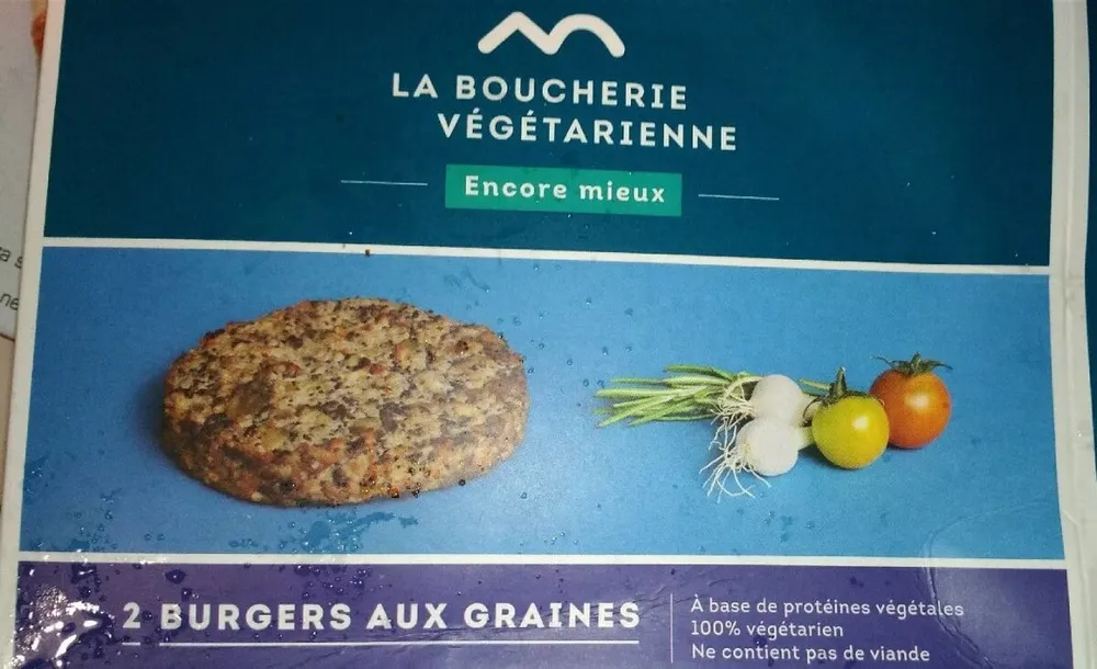 2 burgers aux graines