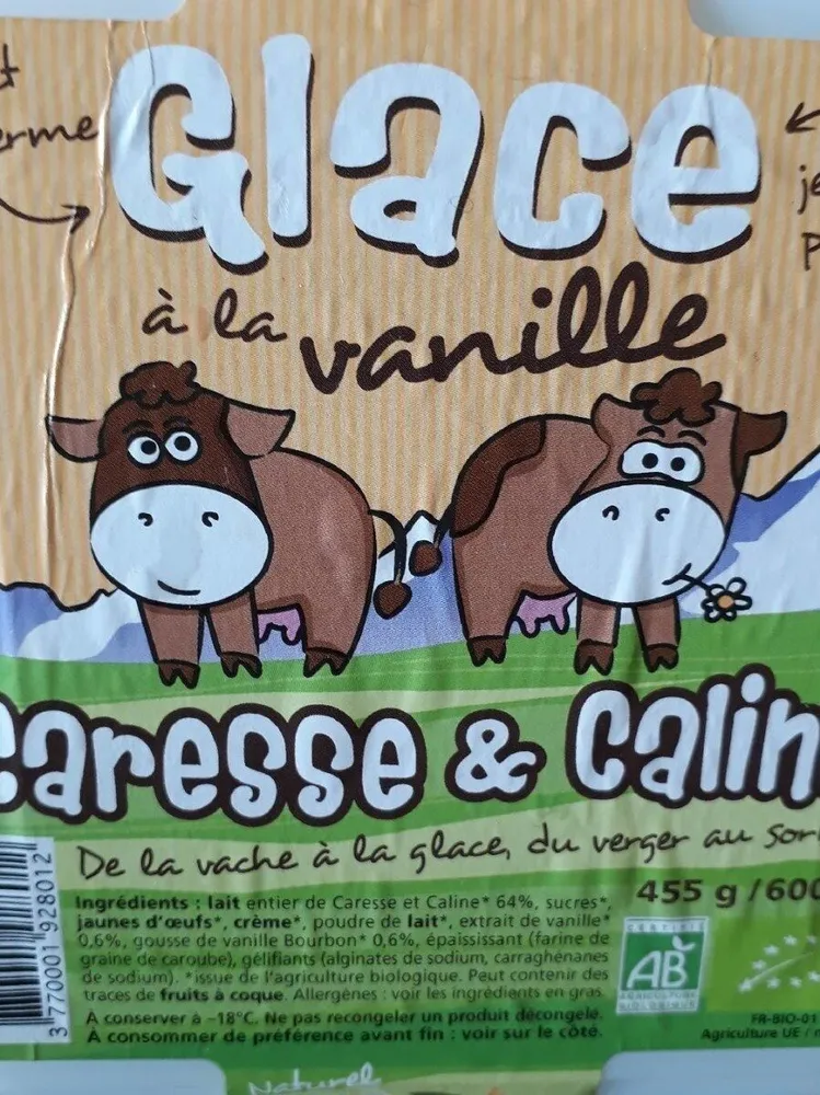 Glace à la vanille