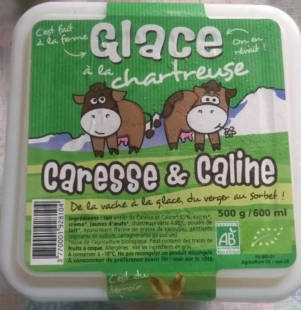 Glace à la chartreuse