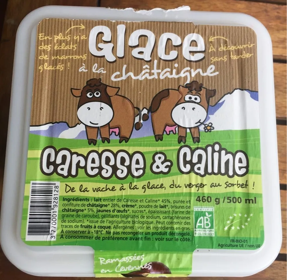 Glace à la châtaigne