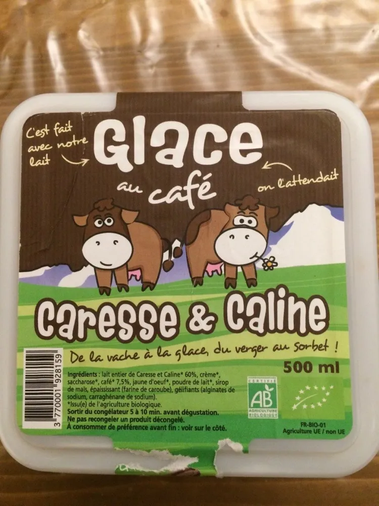 Glace caresse et caline