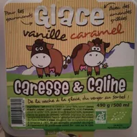 Glace vanille caramel