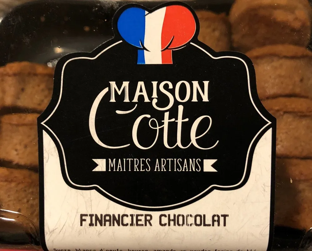 Financier au chocolat