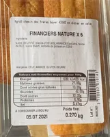 Financiers nature