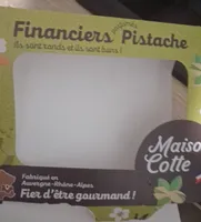 Financiers pistache