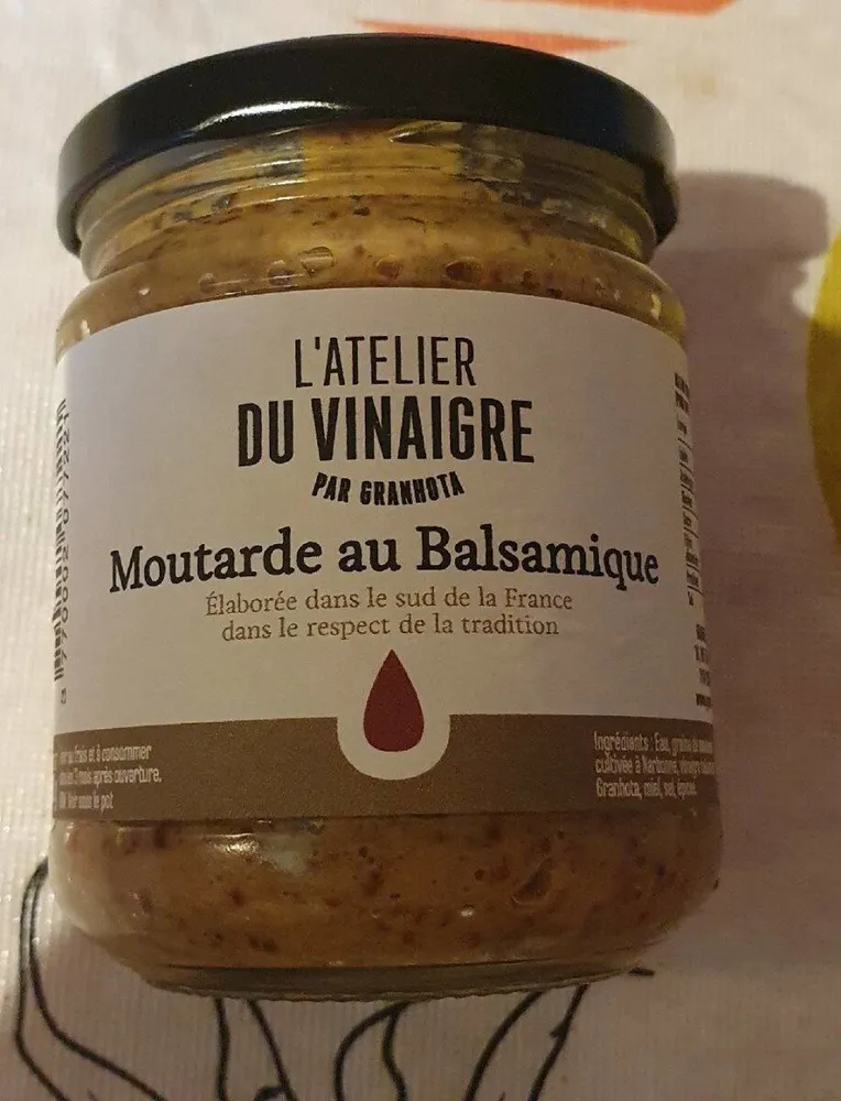 Moutarde au balsamique