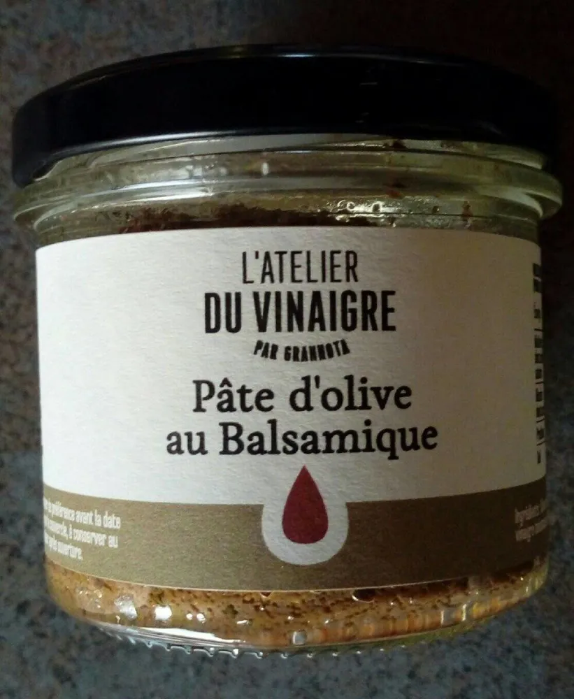 Pâte d'olive au balsamique