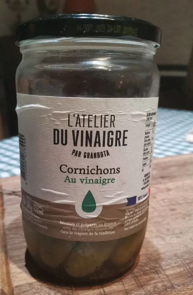 Cornichons au vinaigre