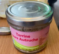 Terrine pure autruche