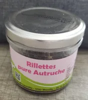 Rillettes pure Autruche