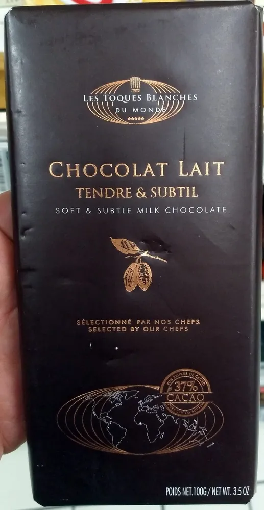 Chocolat lait tendre & subtil