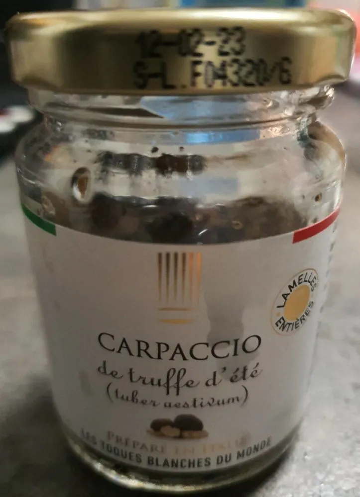Carpaccio de truffe d'été