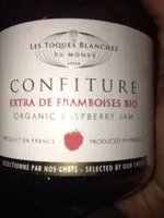 confiture extra de framboises bio