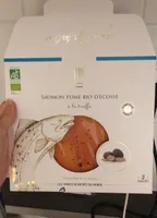 Saumon fumé bio d’ecosse à la truffe