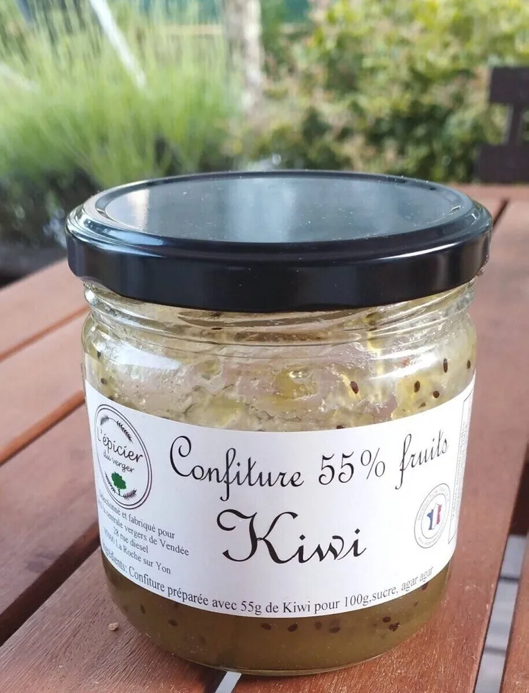 Confiture 55%fruits kiwi