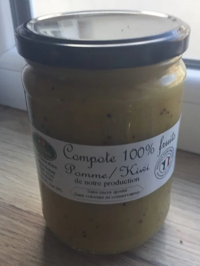 Compote 100% fruits Pomme / Kiwi