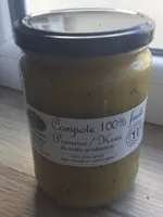 Compote 100% fruits Pomme / Kiwi