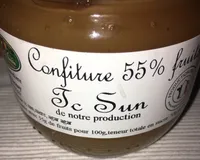 Confiture 55% fruits Tc Sun