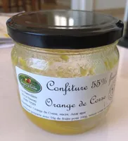 Confiture 55% fruits orange de Corse