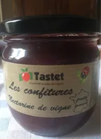 Les confitures Nectarine de vigne