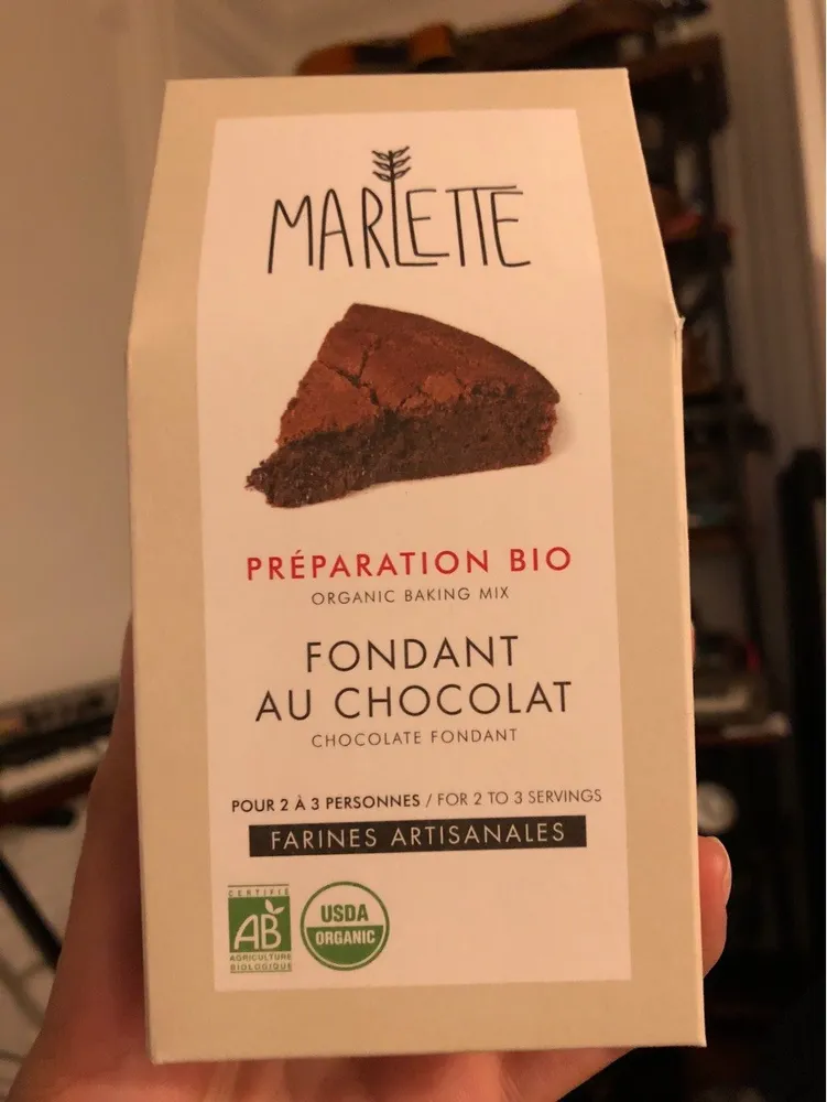Préparation Bio Pour Fondant au chocolat