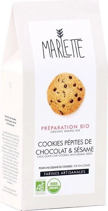 Préparation Bio Pour Cookies Pépites De Chocolat Et Sésame