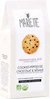 Préparation Bio Pour Cookies Pépites De Chocolat Et Sésame