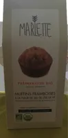 Muffins framboises a la fleur de sel de l'ile de ré