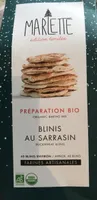 Blinis au sarrasin