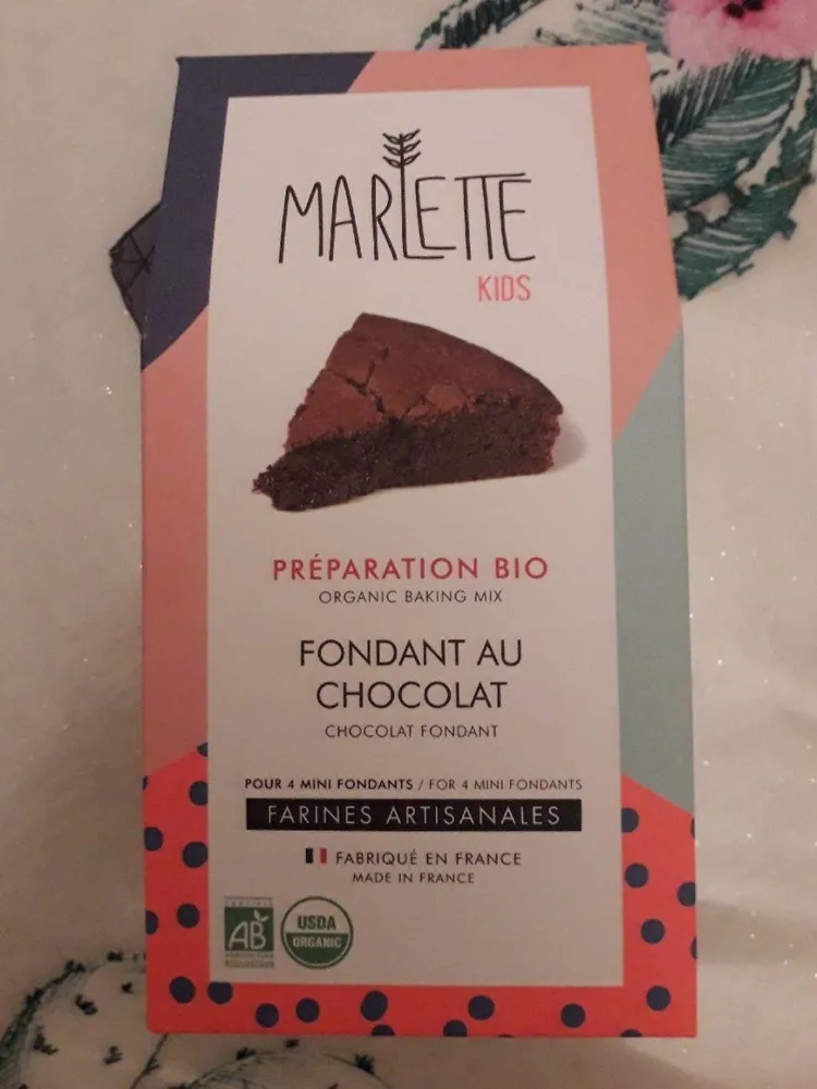 Preparation bio - Fondant au chocolat