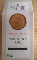 Fond de tarte sale