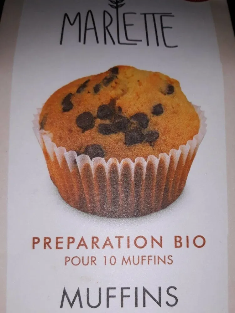Muffins aux pépites de chocolat