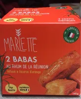 2 Babas au Rhum de la Réunion